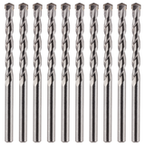 Pack Of 10 - TCT Tipped Masonry Drill Bits Straight Shank