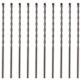 Pack Of 10 - TCT Tipped Masonry Drill Bits Straight Shank