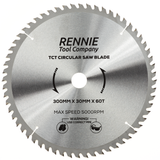 300mm x 60T TCT Circular Wood Saw Blade. Fits Multiple Circular Saws