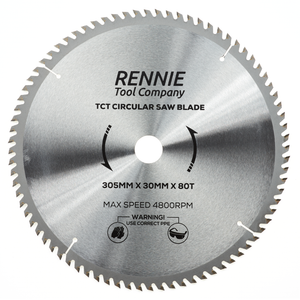 305mm x 80T TCT Circular Wood Saw Blade Clean Cuts