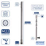 M22 Thread SDS MAX TCT Core Drill Adapters / Extension Bars