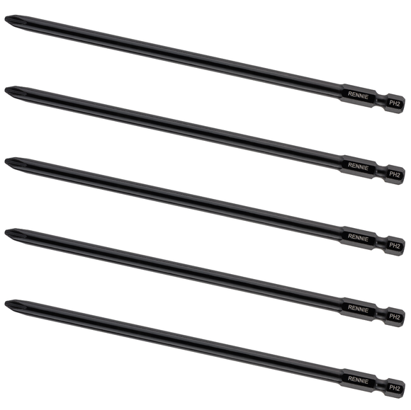 5 Pack x PH2 160mm Autofeed Screwdriver Bits For SENCO DuraspinDS275 / DS300 / EAP27530