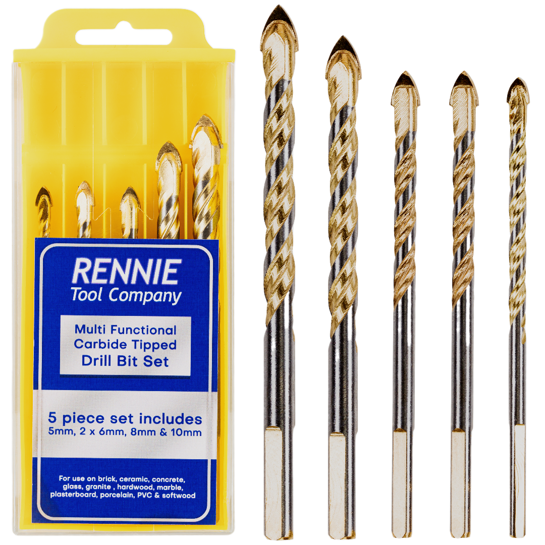 Tile Glass Drill Bit Sets Buy Now Rennie Tool Company