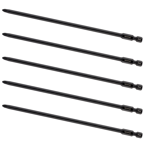 5 Pack x PH2 177mm Autofeed Screwdriver Bits For Makita DFR750 DFR750RME BFR750