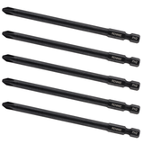 5 Pack x PH2 110mm Autofeed Screwdriver Bits For Makita 6830 6831, Helfer MSV-6 & BUHNEN 20-45