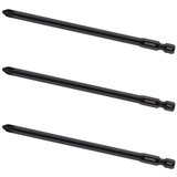 3 Pack x PH2 130mm Autofeed Screwdriver Bits For SENCO DuraSpin DS200 DS202 DS205 EA0122 and TYREX D404-14V