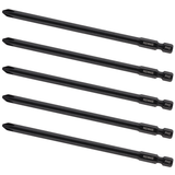 5 Pack x PH2 130mm Autofeed Screwdriver Bits For SENCO DuraSpin DS200 DS202 DS205 EA0122 and TYREX D404-14V