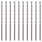 Pack Of 10 - TCT Tipped Masonry Drill Bits Straight Shank