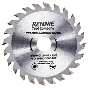 85mm x 24T TCT Circular Wood Saw Blades Fits Bosch, Festool, Makita, Worx, Balck & Decker etc