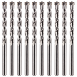 Pack Of 10 - TCT Tipped Masonry Drill Bits Straight Shank