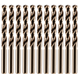 Box Of 10 Cobalt Jobber Drill Bits 1mm - 6.5mm High-Performance Drilling