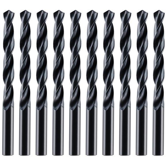 Box Of 10 x HSS ROLL FORGED JOBBER DRILLS